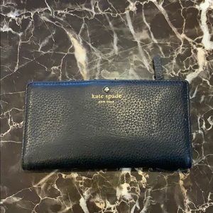 Kate Spade Black Leather Wallet